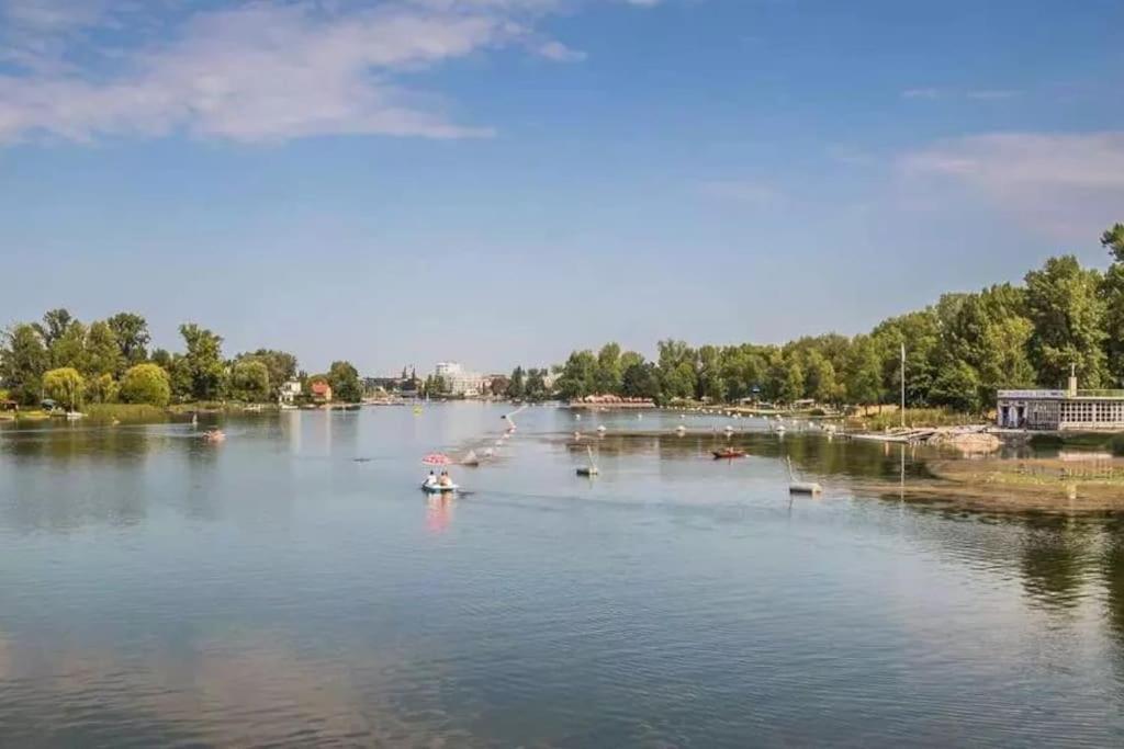 Schoenes Living Am Donauufer Viena Exterior foto